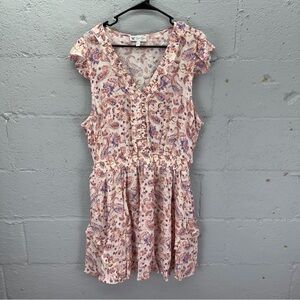Jessica Simpson Women's Jade Ruffle Mini Dress Size XL